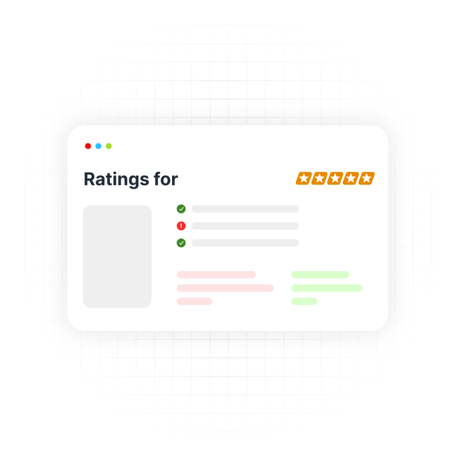 Shipper ratings and reviews you can trust